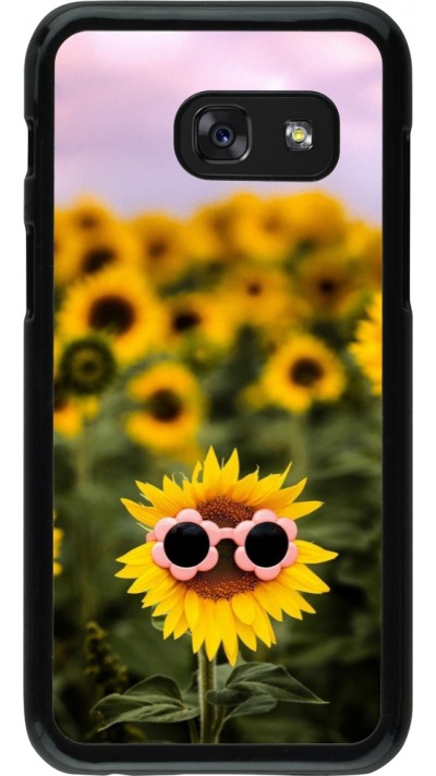 Samsung Galaxy A3 (2017) Case Hülle - Sunflower with glasses Spring 2026