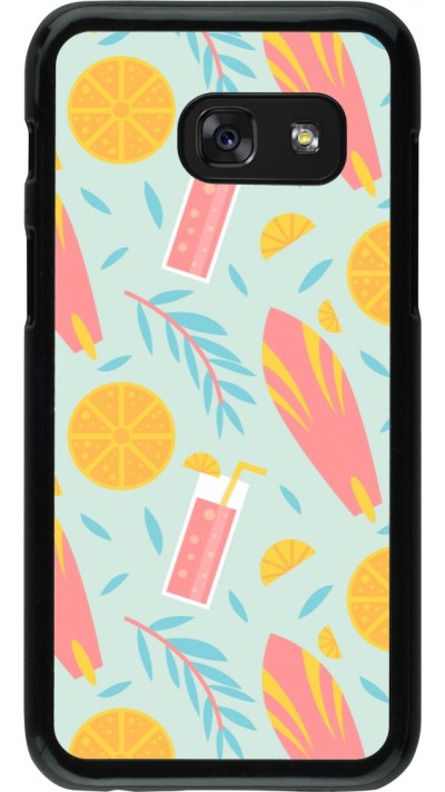 Samsung Galaxy A3 (2017) Case Hülle - Summer 2025 Pattern citron