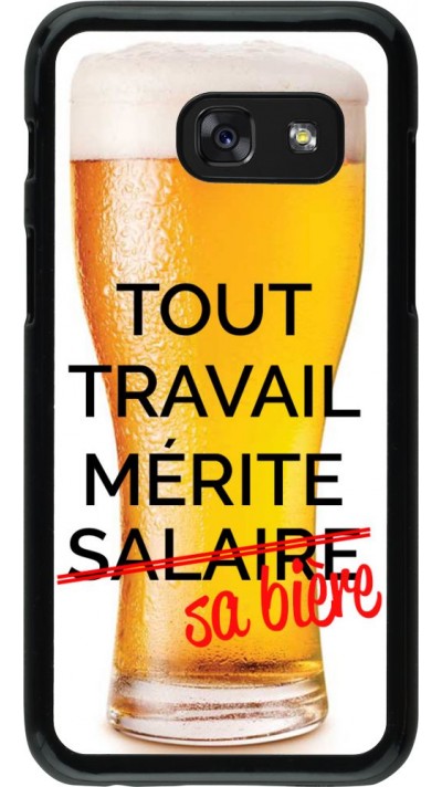 Coque Samsung Galaxy A3 (2017) - Tout travail mérite sa bière