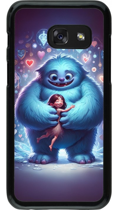 Samsung Galaxy A3 (2017) Case Hülle - Valentin 2024 Flauschige Liebe