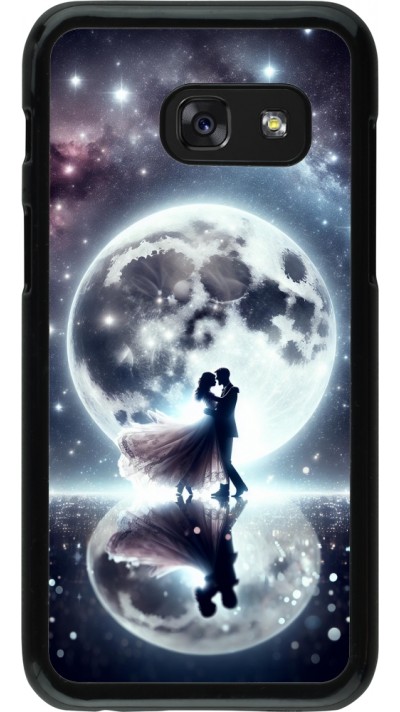 Samsung Galaxy A3 (2017) Case Hülle - Valentin 2024 Liebe unter dem Mond