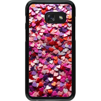 Samsung Galaxy A3 (2017) Case Hülle - Valentin 2025 Konfetti
