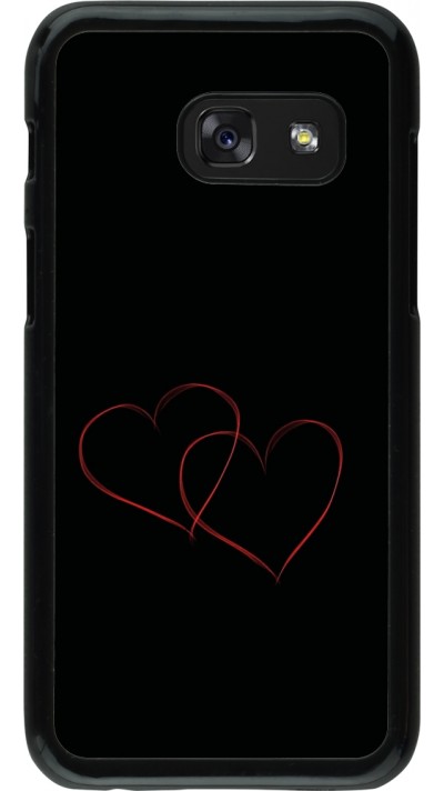 Samsung Galaxy A3 (2017) Case Hülle - Valentine 2023 attached heart