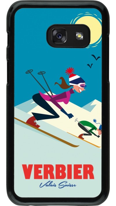 Samsung Galaxy A3 (2017) Case Hülle - Verbier Ski Downhill