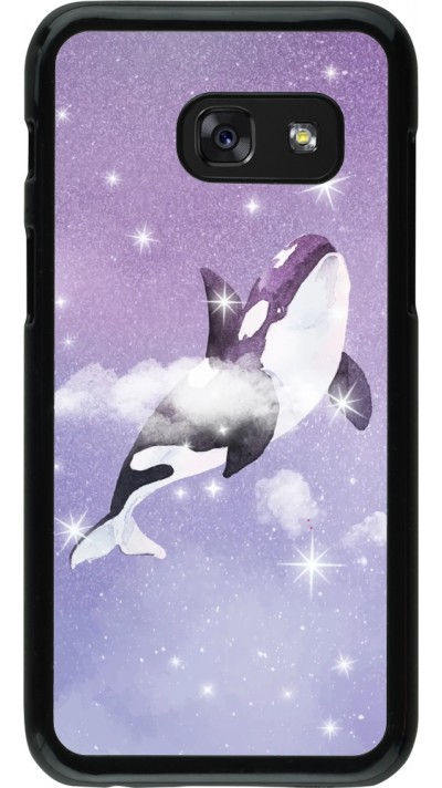 Coque Samsung Galaxy A3 (2017) - Whale in sparking stars