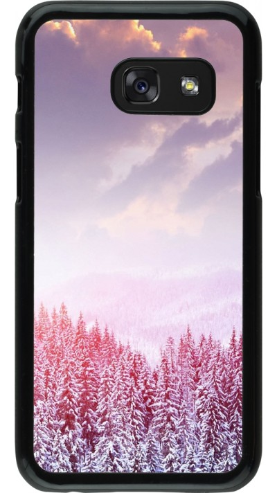 Samsung Galaxy A3 (2017) Case Hülle - Winter 22 Pink Forest