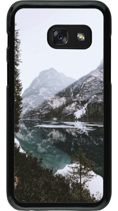 Samsung Galaxy A3 (2017) Case Hülle - Winter 22 snowy mountain and lake