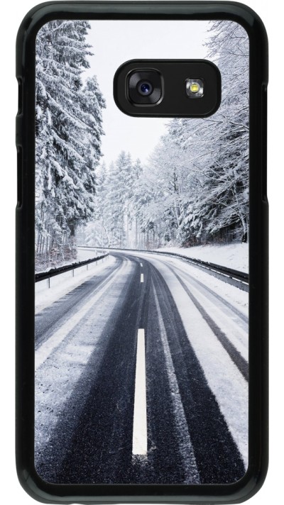 Samsung Galaxy A3 (2017) Case Hülle - Winter 22 Snowy Road