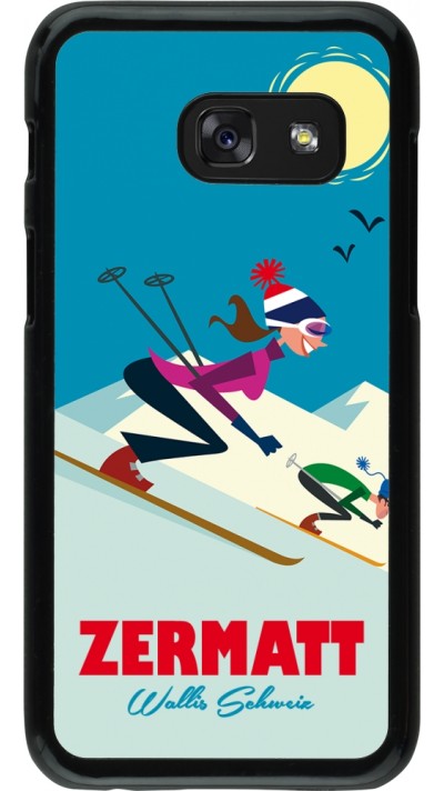 Samsung Galaxy A3 (2017) Case Hülle - Zermatt Ski Downhill