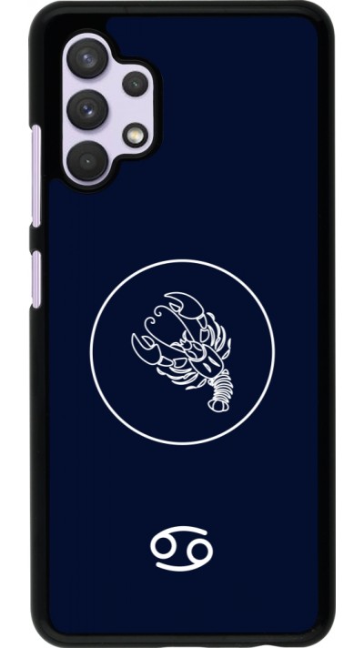 Samsung Galaxy A32 Case Hülle - Astrologie Krebs