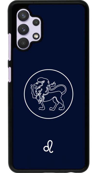 Samsung Galaxy A32 Case Hülle - Astrologie Löwe