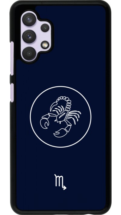Samsung Galaxy A32 Case Hülle - Astrologie Skorpion