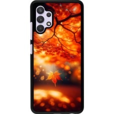 Samsung Galaxy A32 Case Hülle - Herbst Magisch Orange
