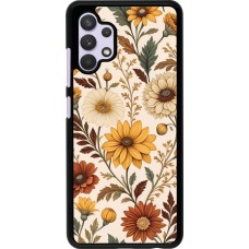 Samsung Galaxy A32 Case Hülle - Autumn 25 Flower pattern