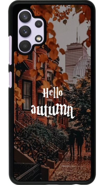 Samsung Galaxy A32 Case Hülle - Autumn 25 Hello autumn