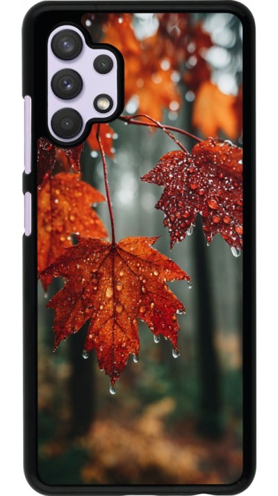 Samsung Galaxy A32 Case Hülle - Autumn 25 Rain