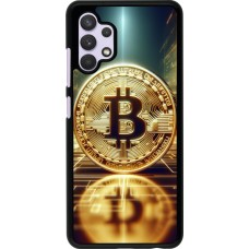 Samsung Galaxy A32 Case Hülle - Bitcoin Stehen