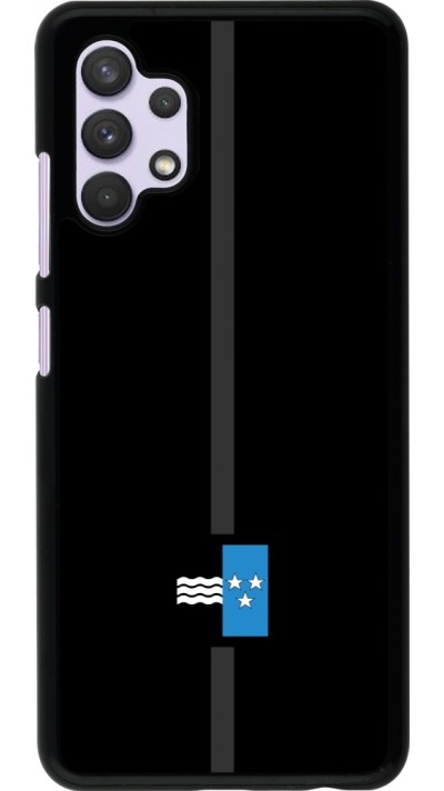 Samsung Galaxy A32 Case Hülle - Kanton AG schwarz