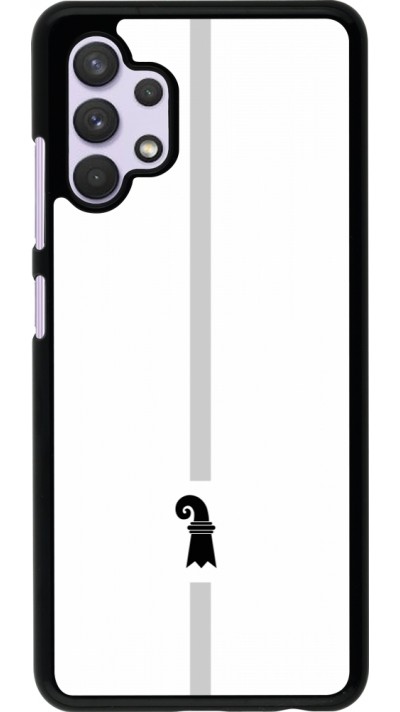 Coque Samsung Galaxy A32 - Canton BS blanc