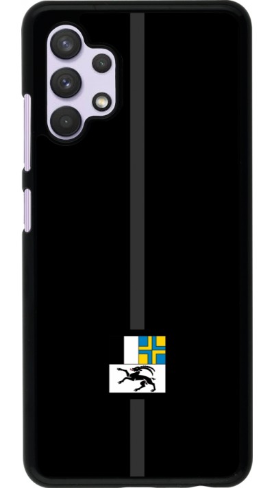 Coque Samsung Galaxy A32 - Canton GR noir