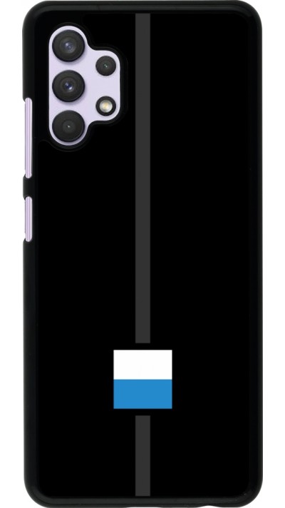 Coque Samsung Galaxy A32 - Canton LU noir
