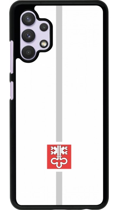 Coque Samsung Galaxy A32 - Canton NW blanc