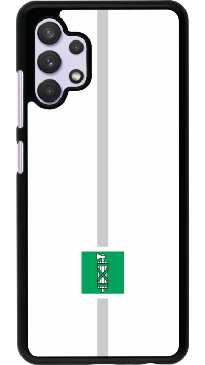 Coque Samsung Galaxy A32 - Canton SG blanc