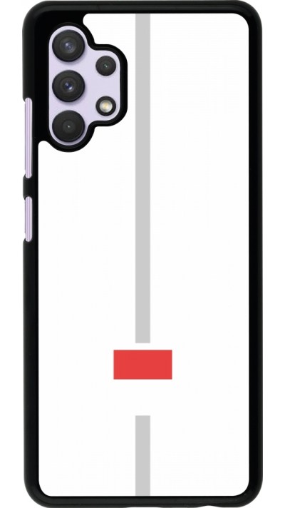 Coque Samsung Galaxy A32 - Canton SO blanc