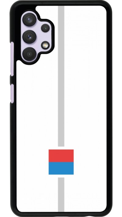 Coque Samsung Galaxy A32 - Canton TI blanc