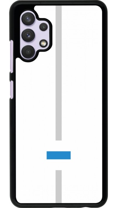 Coque Samsung Galaxy A32 - Canton ZG blanc