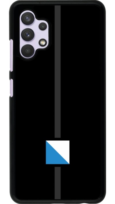 Coque Samsung Galaxy A32 - Canton ZH noir