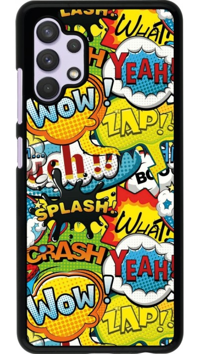 Samsung Galaxy A32 Case Hülle - Cartoons slogans