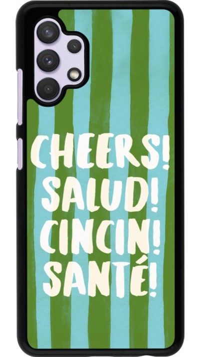 Samsung Galaxy A32 Case Hülle - Cheers 2026