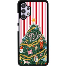 Samsung Galaxy A32 Case Hülle - Christmas 25 Happy Holiday