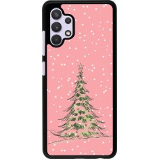 Samsung Galaxy A32 Case Hülle - Christmas 25 Pink Tree