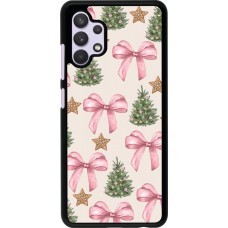 Samsung Galaxy A32 Case Hülle - Christmas 25 Vintage Ribbons