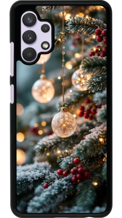 Samsung Galaxy A32 Case Hülle - Christmas 25 Xmas Decorated Tree