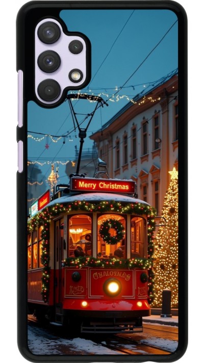 Samsung Galaxy A32 Case Hülle - Christmas 25 Xmas Train