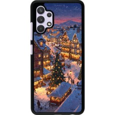 Samsung Galaxy A32 Case Hülle - Christmas 25 Xmas Village