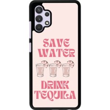 Samsung Galaxy A32 Case Hülle - Cocktail Save Water Drink Tequila