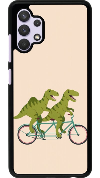 Samsung Galaxy A32 Case Hülle - Dinosaurs on bikes 2026