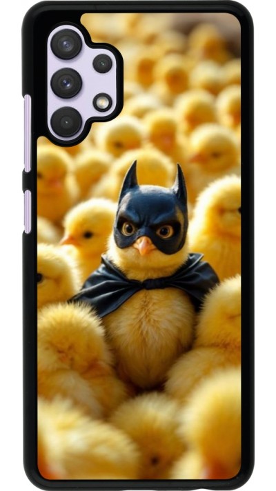 Samsung Galaxy A32 Case Hülle - Easter 2026 Chicken Batman
