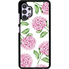 Samsung Galaxy A32 Case Hülle - Easter 2024 pink flowers