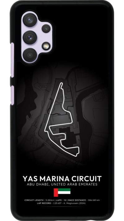 Samsung Galaxy A32 Case Hülle - F1 Track 2025 Abu Dhabi