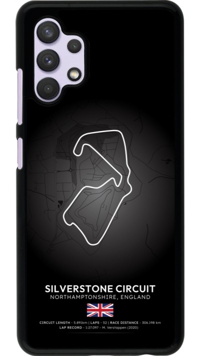 Samsung Galaxy A32 Case Hülle - F1 Track 2025 Great Britan