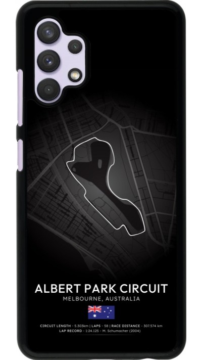 Samsung Galaxy A32 Case Hülle - F1 Track 2025 Melbourne