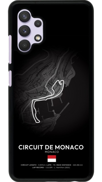Samsung Galaxy A32 Case Hülle - F1 Track 2025 Monaco