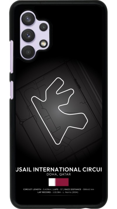 Samsung Galaxy A32 Case Hülle - F1 Track 2025 Qatar