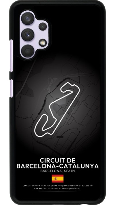 Samsung Galaxy A32 Case Hülle - F1 Track 2025 Spain