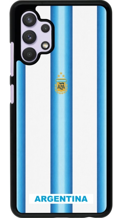 Samsung Galaxy A32 Case Hülle - Argentinien 2026 personalisierbares Fussballtrikot